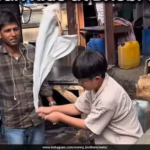 Korean Kid Stuns Mumbai: 1 Viral Moment at Iconic Dhobi Ghat Washing Clothes Like a Pro