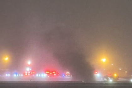 Shocking Crash at Bangor Airport: Bombardier Challenger 600 Overturns With 8 On Board – Dramatic Visuals Emerge