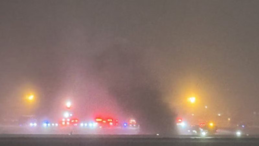 Shocking Crash at Bangor Airport: Bombardier Challenger 600 Overturns With 8 On Board – Dramatic Visuals Emerge