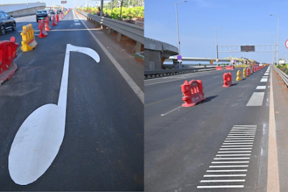 India’s 1st Musical Road Goes LIVE in Mumbai: Hear ‘Jai Ho’ in 12 Seconds as Vehicles Drive Over It