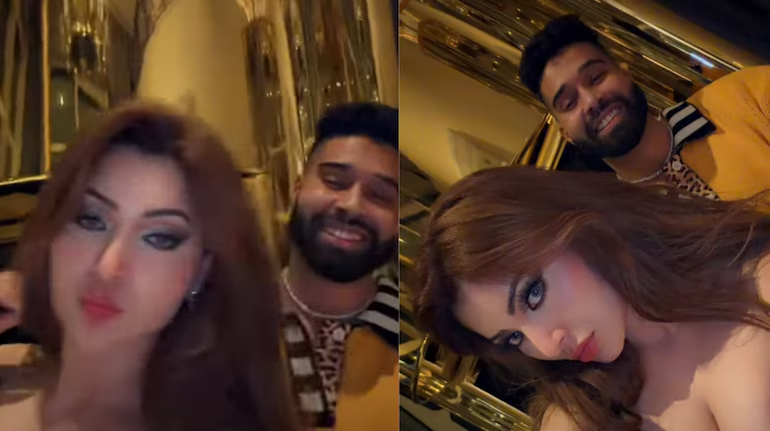 Urvashi Rautela’s Glam 2-in-1 Celebration: 7 Stunning Moments With AP Dhillon at Burj Al Arab on Valentine’s Day
