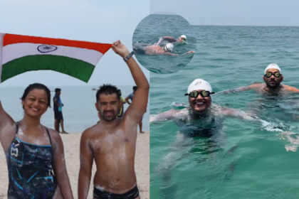 Historic Feat: Bengaluru Couple Completes 10-Hour Swim From Sri Lanka to India – 7 Incredible Highlights