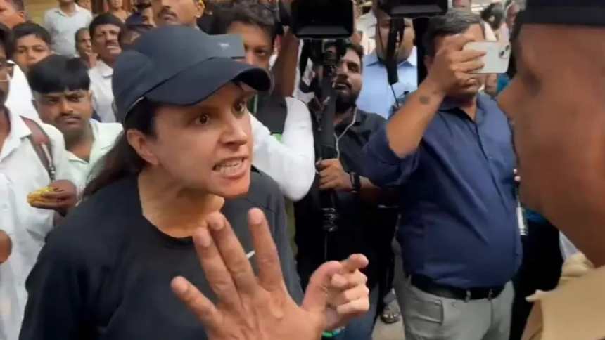Mumbai Protest Shock: 1 Woman Confronts Minister Girish Mahajan — 5 Explosive Revelations as She Breaks Silence