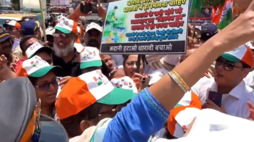 Dharavi Protest ERUPTS: 500 sq ft Home Demand Sparks 1 Massive Uprising Against Adani Project
